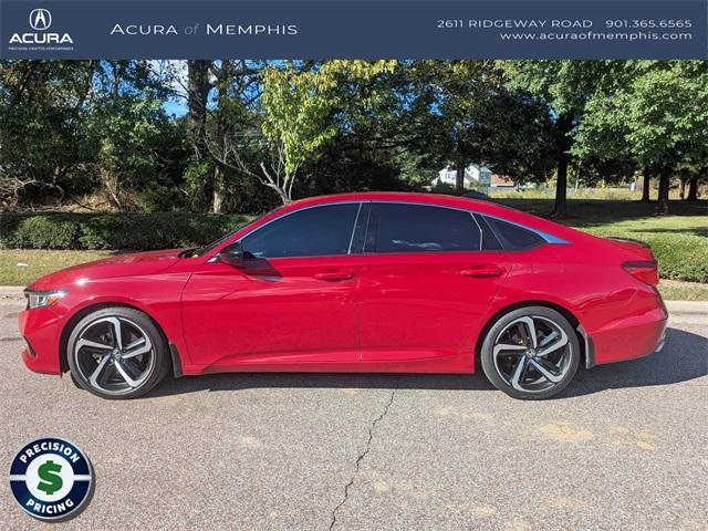 used 2021 Honda Accord car, priced at $23,489