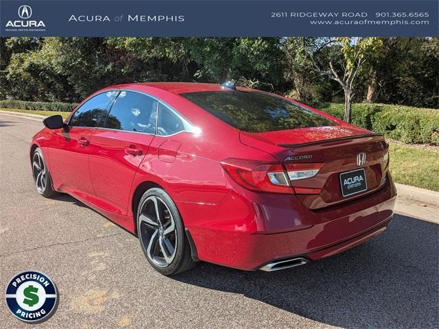 used 2021 Honda Accord car, priced at $23,489
