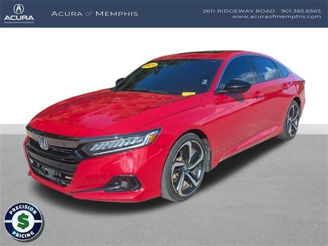 used 2021 Honda Accord car, priced at $23,489