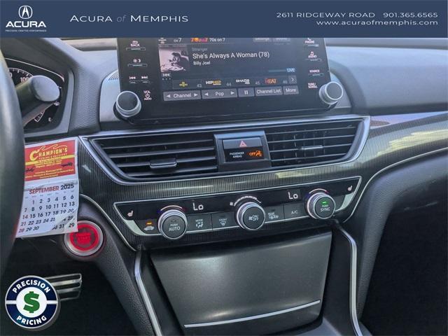 used 2021 Honda Accord car, priced at $23,489