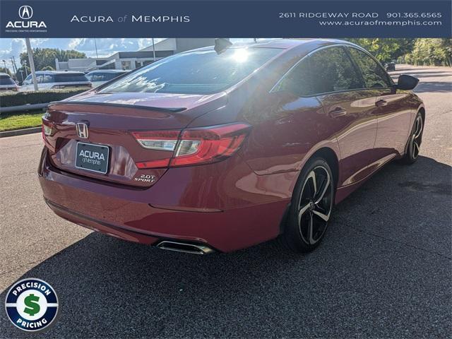 used 2021 Honda Accord car, priced at $23,489