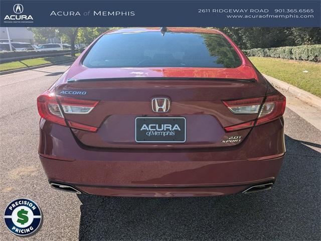 used 2021 Honda Accord car, priced at $23,489