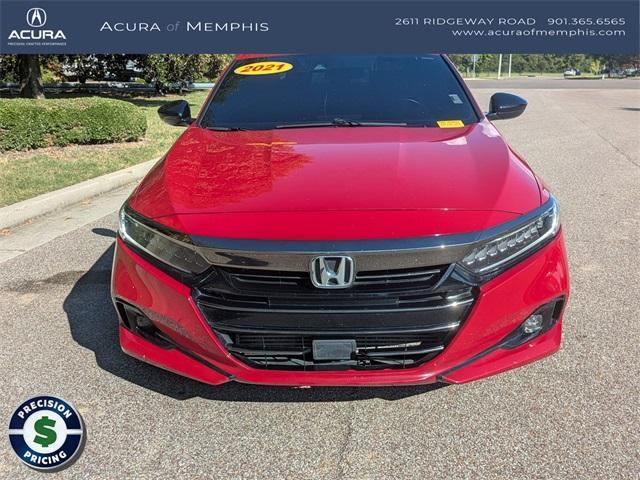 used 2021 Honda Accord car, priced at $23,489
