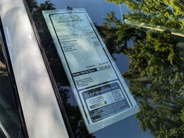 new 2025 Acura ADX car, priced at $41,950