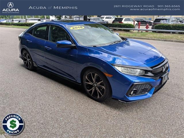used 2018 Honda Civic car, priced at $21,341