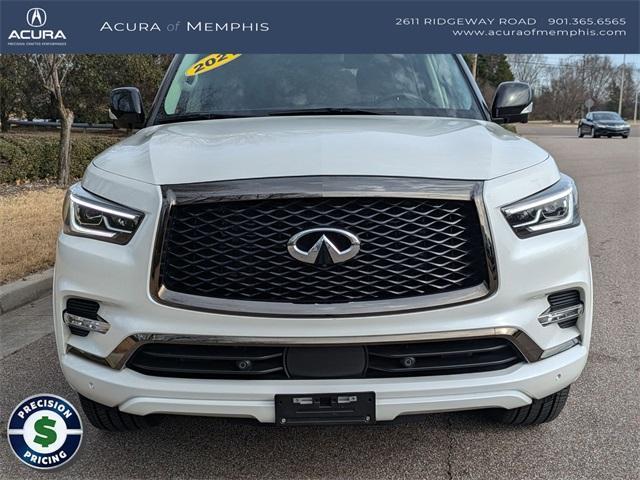 used 2021 INFINITI QX80 car, priced at $37,599