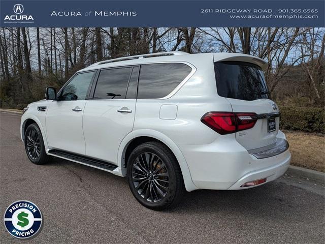 used 2021 INFINITI QX80 car, priced at $37,599