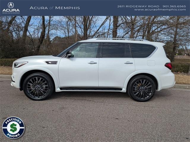 used 2021 INFINITI QX80 car, priced at $37,599