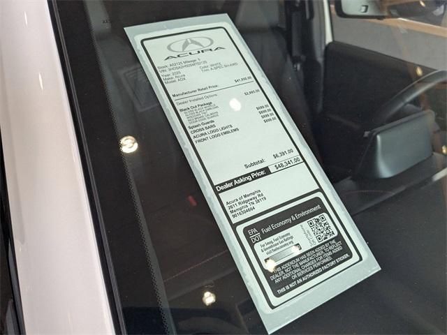 new 2025 Acura ADX car, priced at $41,950