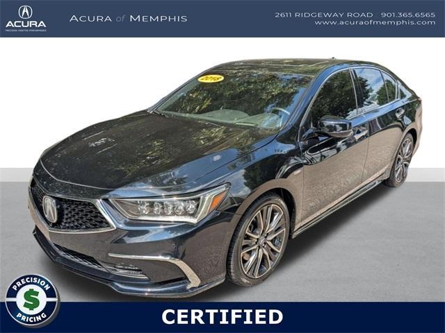 used 2018 Acura RLX Sport Hybrid car, priced at $23,550