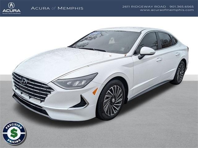 used 2022 Hyundai Sonata Hybrid car, priced at $20,395