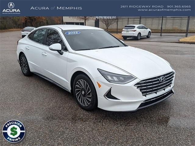 used 2022 Hyundai Sonata Hybrid car, priced at $20,395