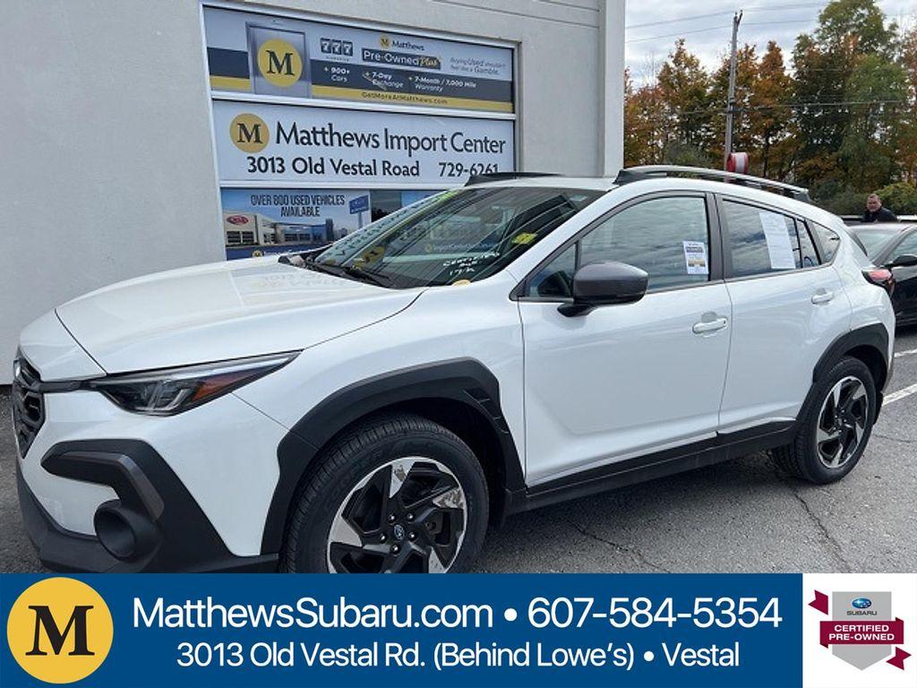 used 2024 Subaru Crosstrek car, priced at $30,890