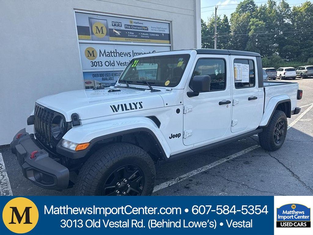 used 2021 Jeep Gladiator car, priced at $34,990