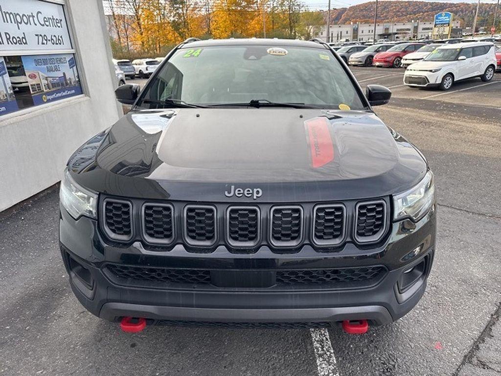 used 2024 Jeep Compass car, priced at $25,690