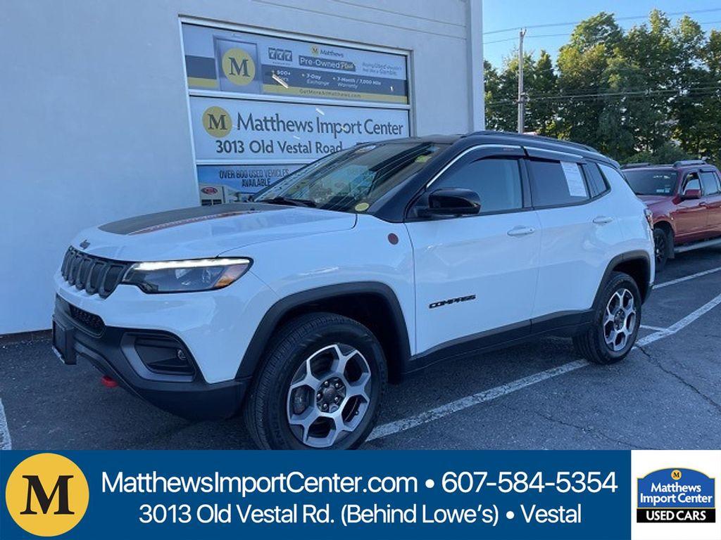 used 2022 Jeep Compass car, priced at $26,490