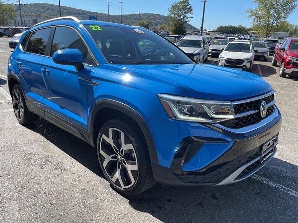 used 2022 Volkswagen Taos car, priced at $25,890