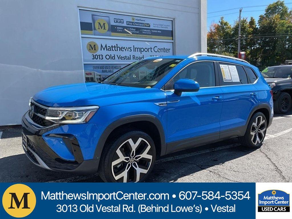 used 2022 Volkswagen Taos car, priced at $25,890