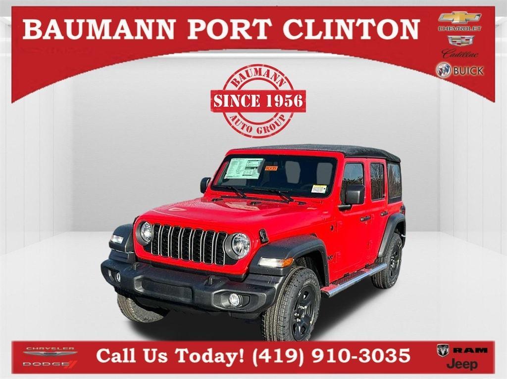 new 2024 Jeep Wrangler car, priced at $43,200