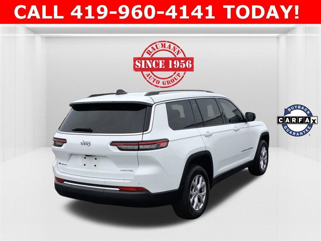 used 2022 Jeep Grand Cherokee L car, priced at $33,500