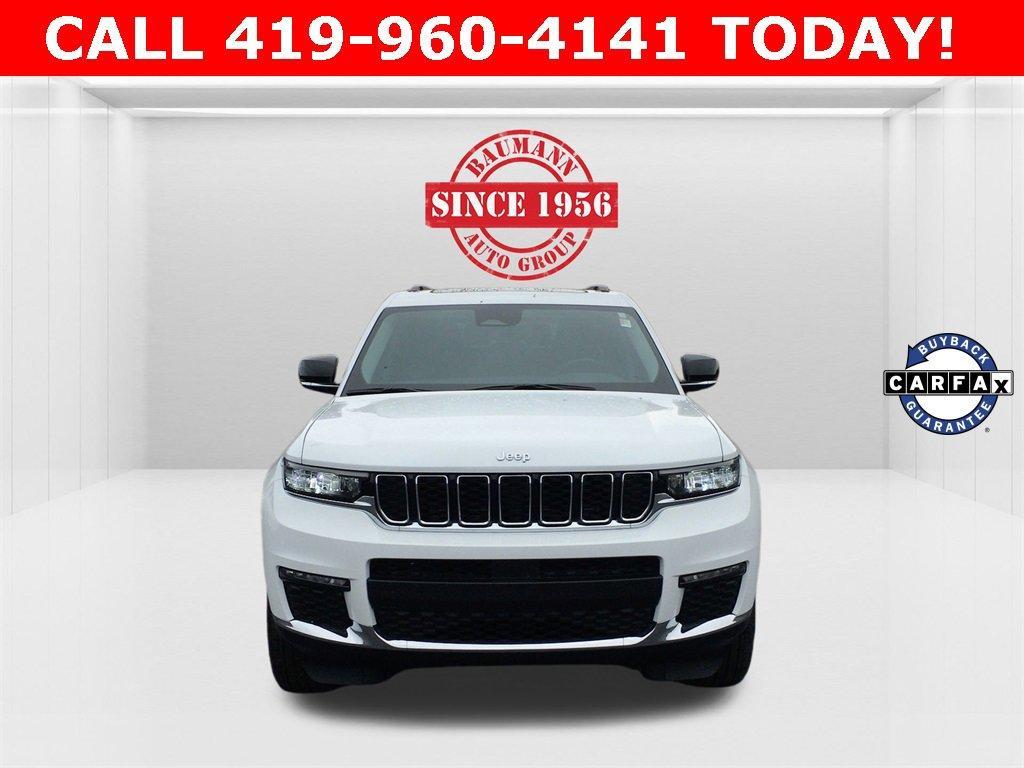 used 2022 Jeep Grand Cherokee L car, priced at $33,500
