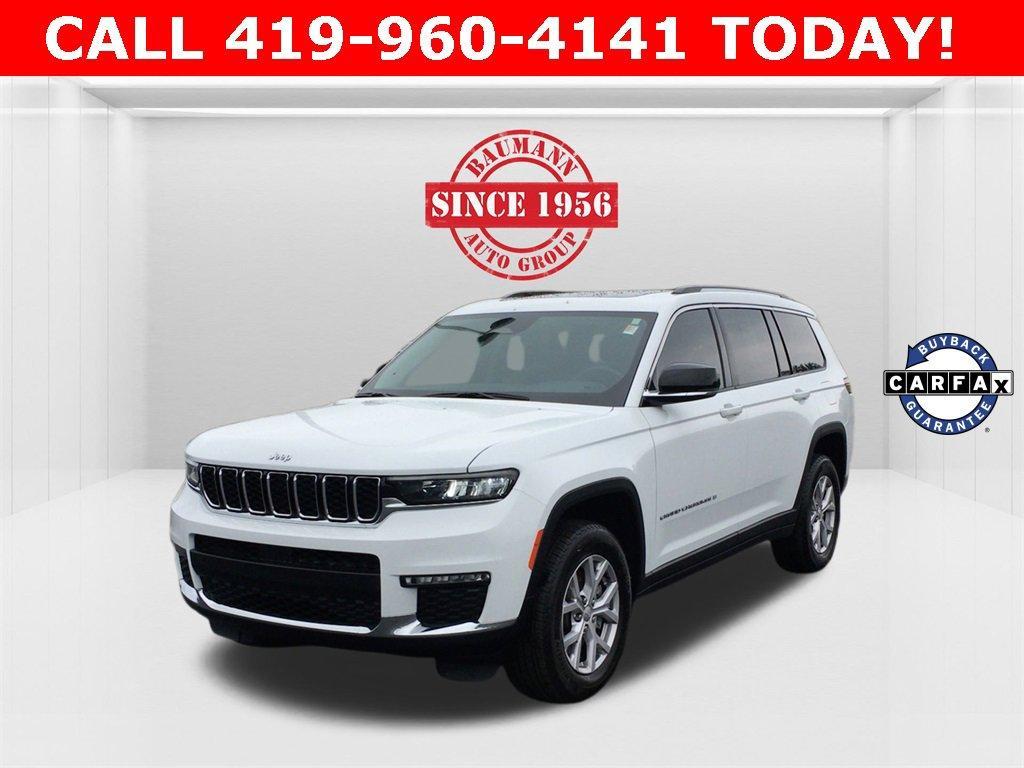 used 2022 Jeep Grand Cherokee L car, priced at $33,500