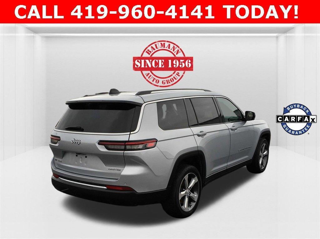 used 2021 Jeep Grand Cherokee L car, priced at $30,720