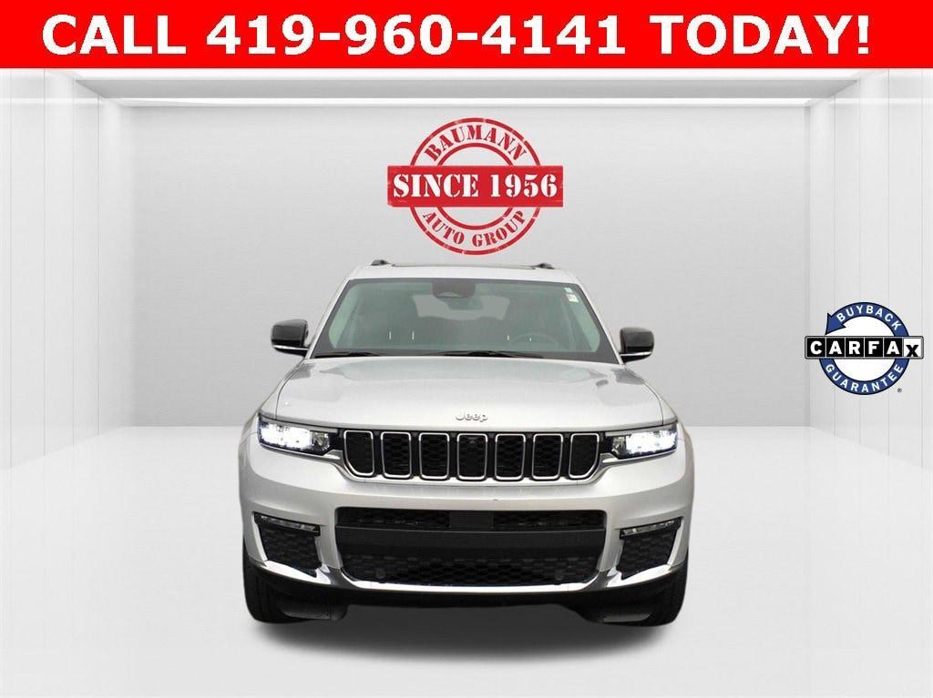 used 2021 Jeep Grand Cherokee L car, priced at $30,720