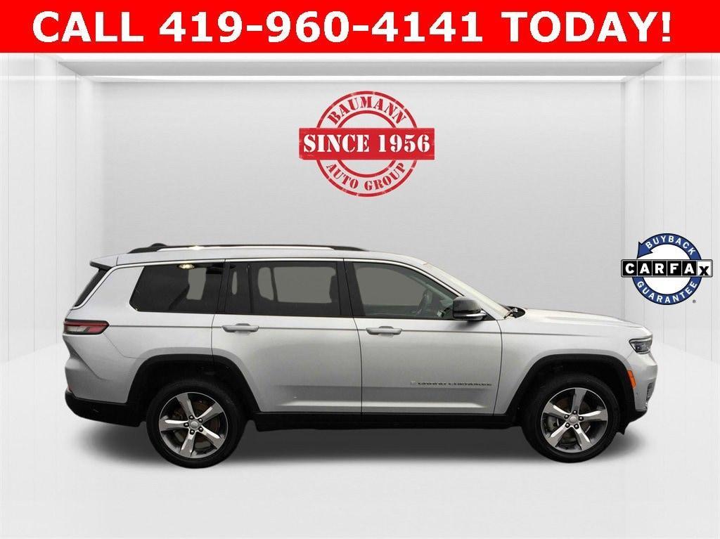 used 2021 Jeep Grand Cherokee L car, priced at $30,720