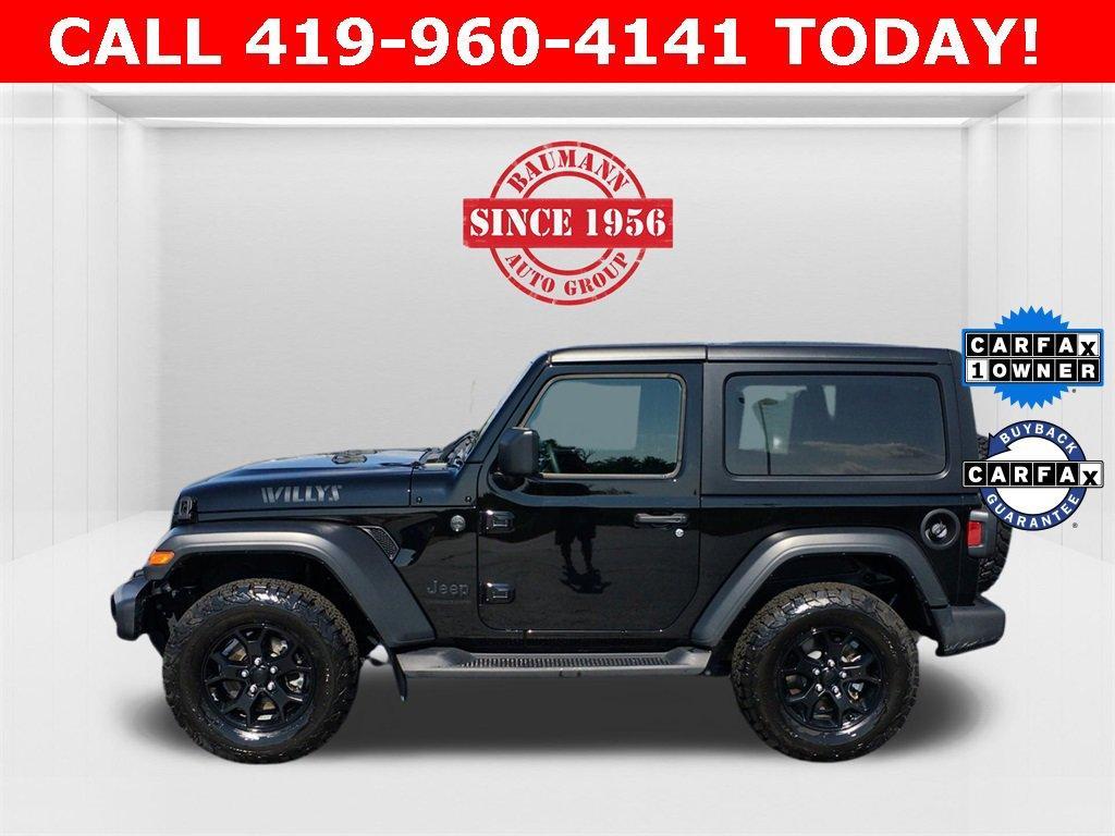 used 2023 Jeep Wrangler car, priced at $33,500