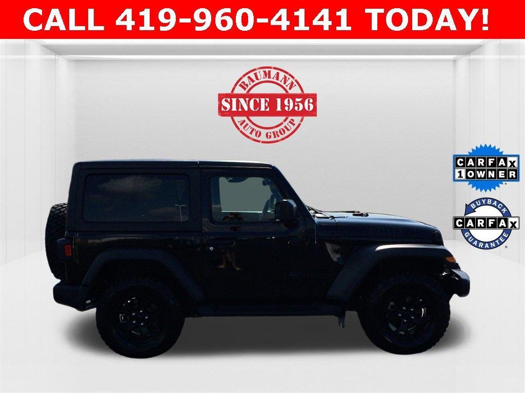 used 2023 Jeep Wrangler car, priced at $33,500