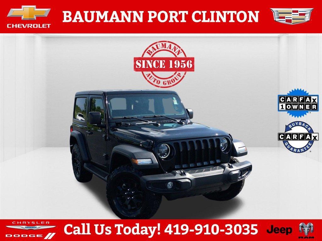 used 2023 Jeep Wrangler car, priced at $33,500