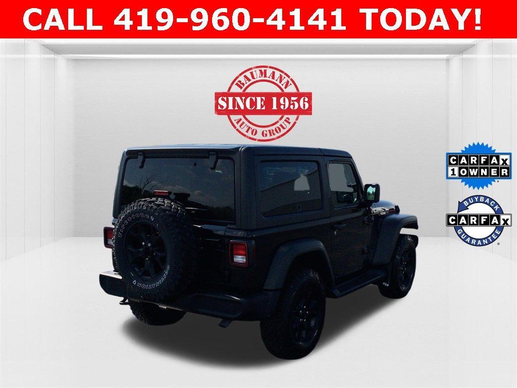 used 2023 Jeep Wrangler car, priced at $33,500