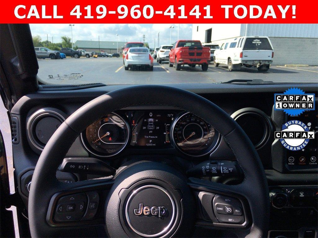 used 2023 Jeep Wrangler car, priced at $33,500