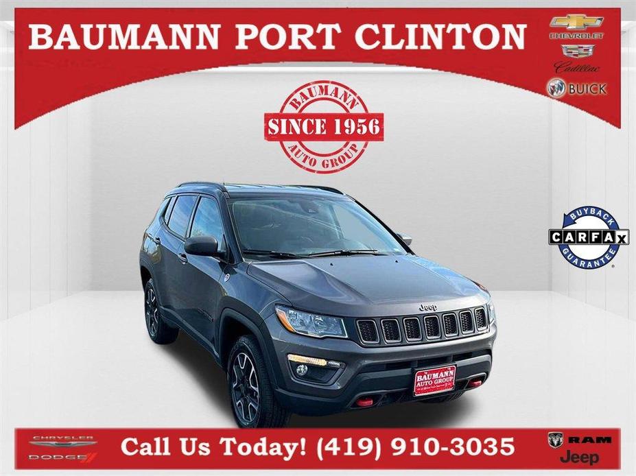 used 2021 Jeep Compass car, priced at $19,499