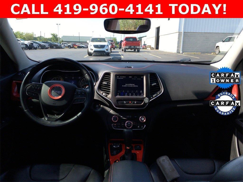 used 2021 Jeep Cherokee car, priced at $23,571