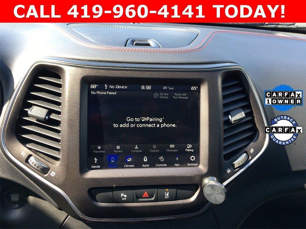 used 2021 Jeep Cherokee car, priced at $23,571