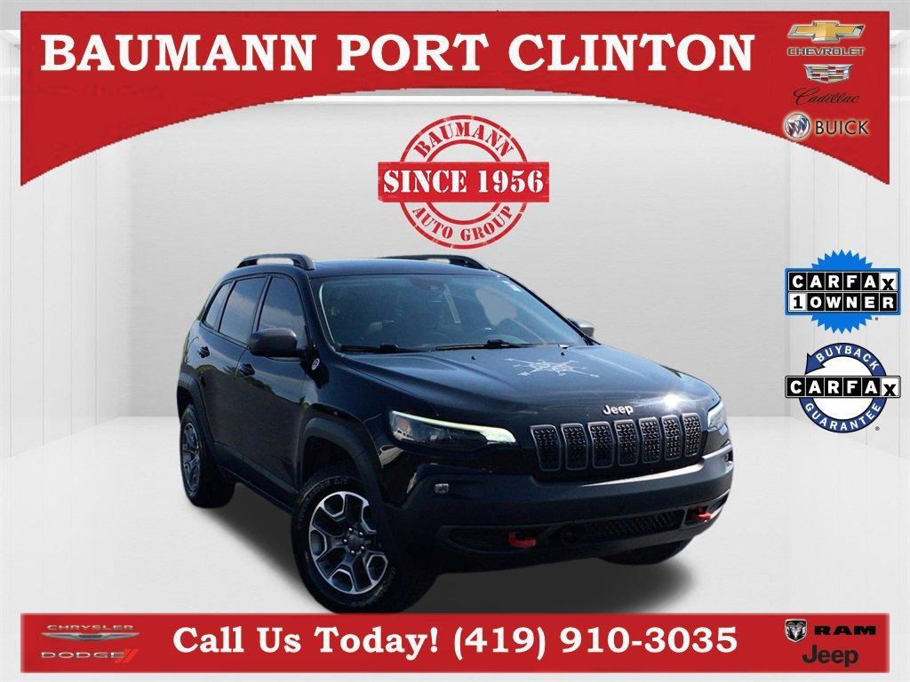 used 2021 Jeep Cherokee car, priced at $23,571
