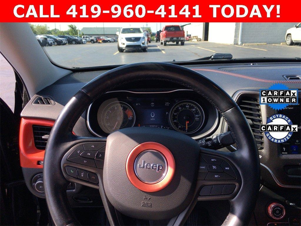 used 2021 Jeep Cherokee car, priced at $23,571