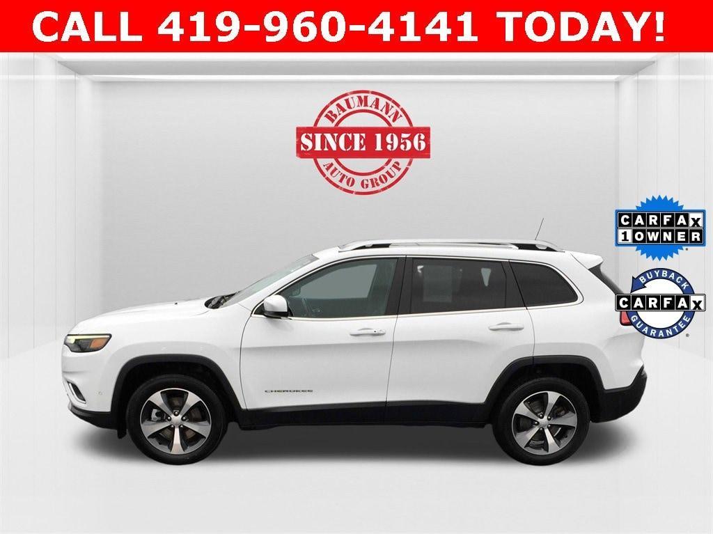 used 2021 Jeep Cherokee car, priced at $19,997