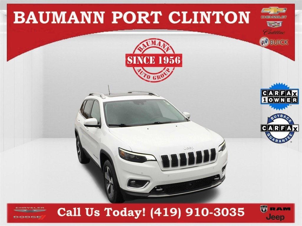 used 2021 Jeep Cherokee car, priced at $19,997