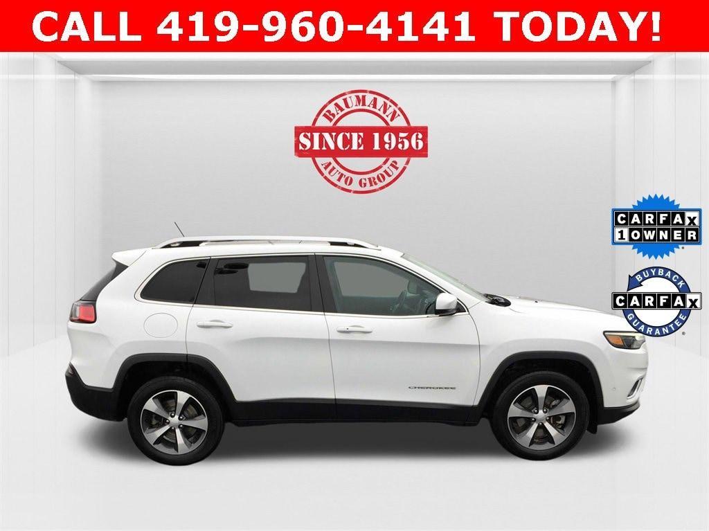 used 2021 Jeep Cherokee car, priced at $19,997