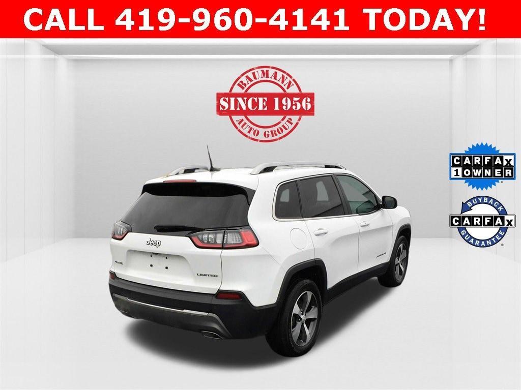 used 2021 Jeep Cherokee car, priced at $19,997