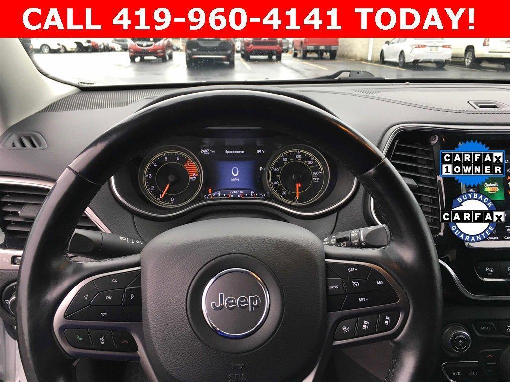 used 2021 Jeep Cherokee car, priced at $19,997