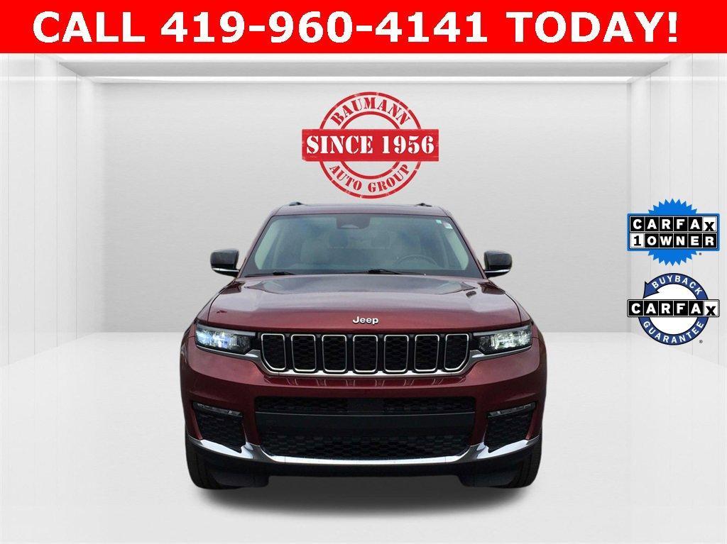 used 2021 Jeep Grand Cherokee L car, priced at $27,500