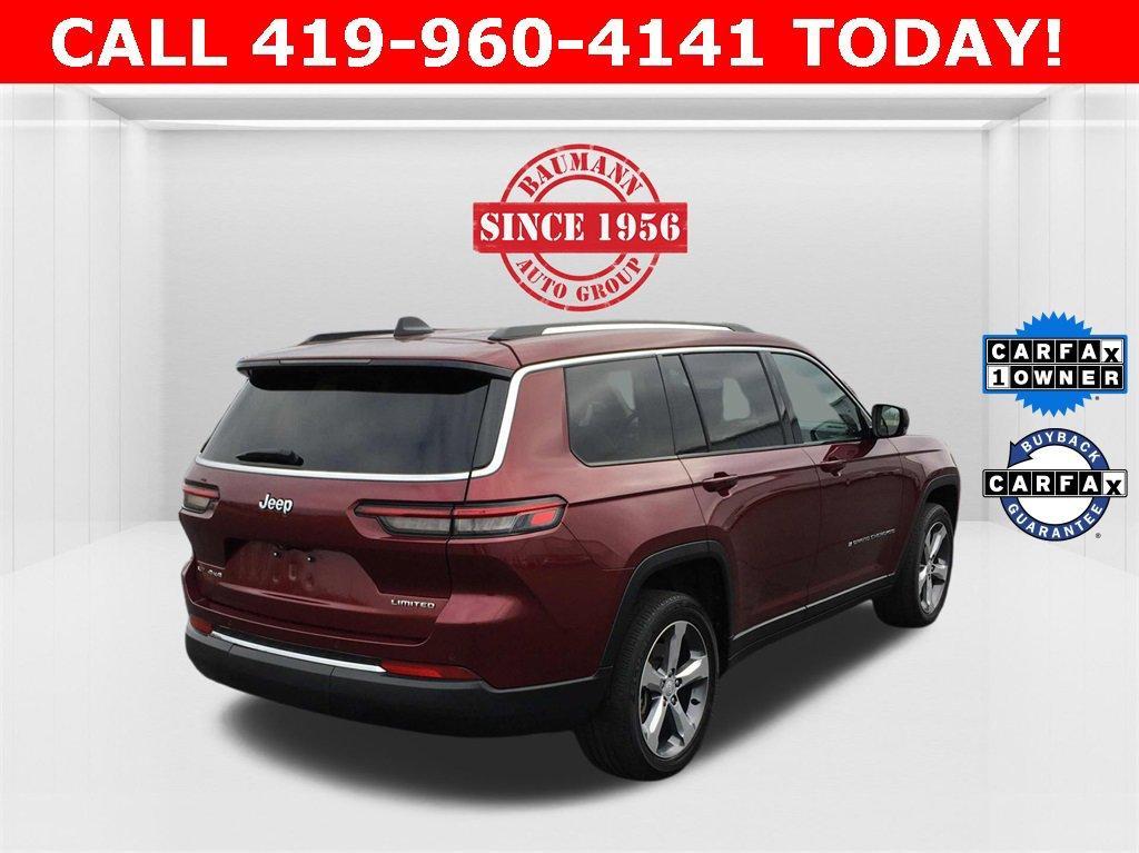 used 2021 Jeep Grand Cherokee L car, priced at $27,500