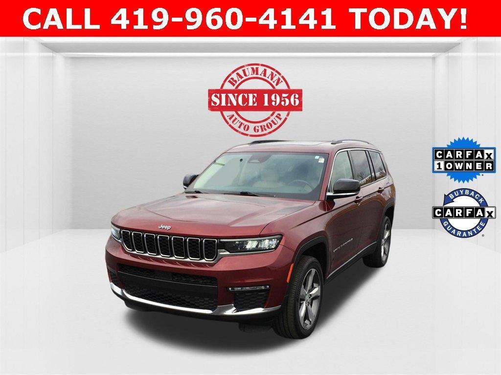 used 2021 Jeep Grand Cherokee L car, priced at $27,500