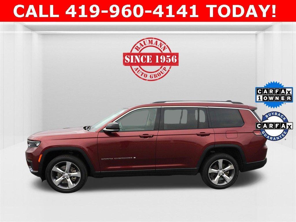 used 2021 Jeep Grand Cherokee L car, priced at $27,500