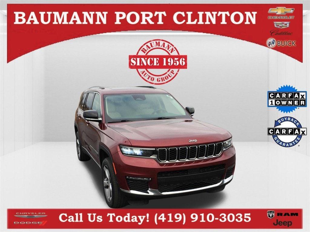 used 2021 Jeep Grand Cherokee L car, priced at $27,500