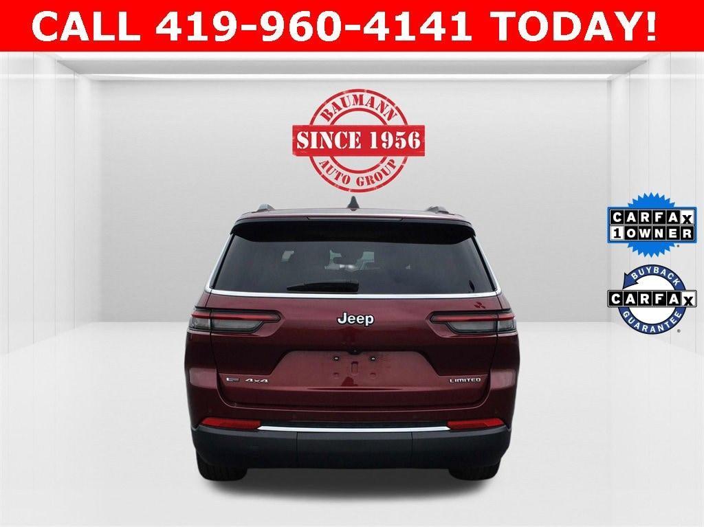 used 2021 Jeep Grand Cherokee L car, priced at $27,500